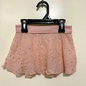 Bloch girls sequined ballet skirt size 4/6